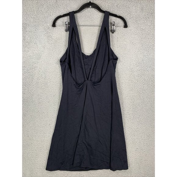 Bruno Duluc from Kush V Neck Black Dress Size Small Spring Summer Stretch - Picture 6 of 10